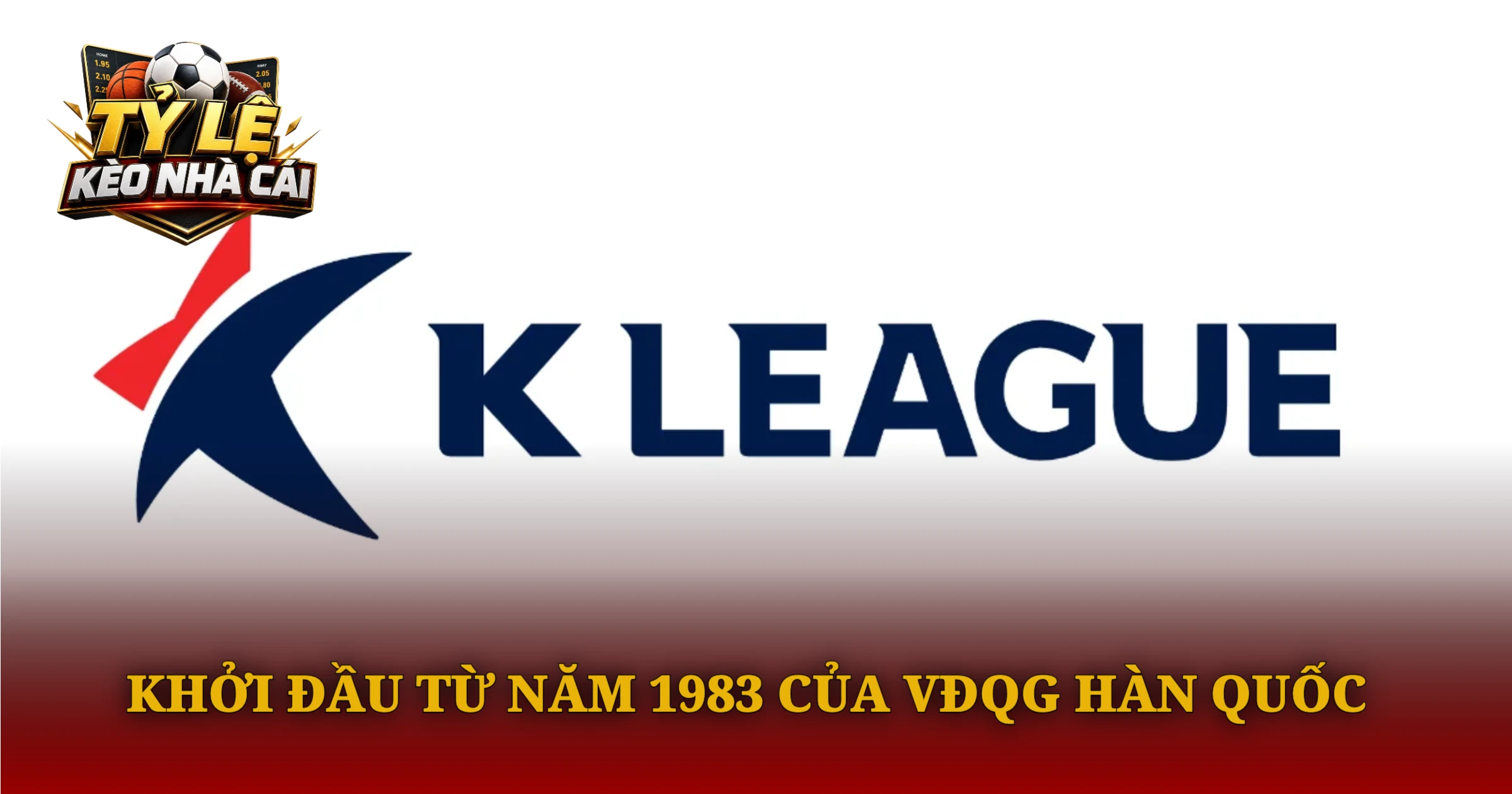 Khởi Đầu Từ Năm 1983 Của VĐQG Hàn Quốc